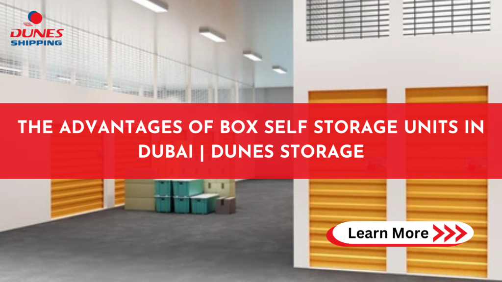 Storage services Dubai